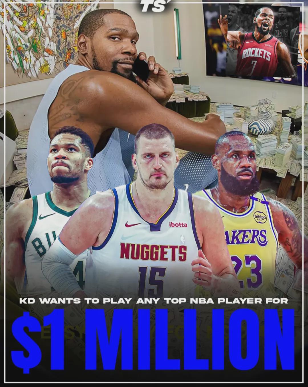 开云-爱游戏-奖金100万美元！全明星1v1单挑赛！杜兰特和欧文报名